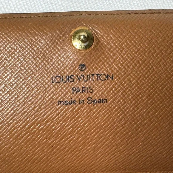 LOUIS VUITTON PORTE TRESOR MONOGRAM WALLET WITH CHAIN - Picture 7 of 17